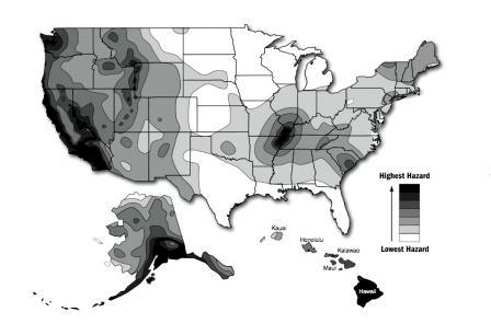 US-Earthquake-Hazard-Areas