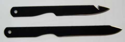 survival knife hacksaw blade cent m40 diy